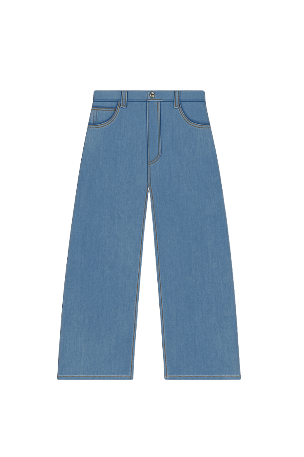 NC1 The Script Denim Wide-Leg