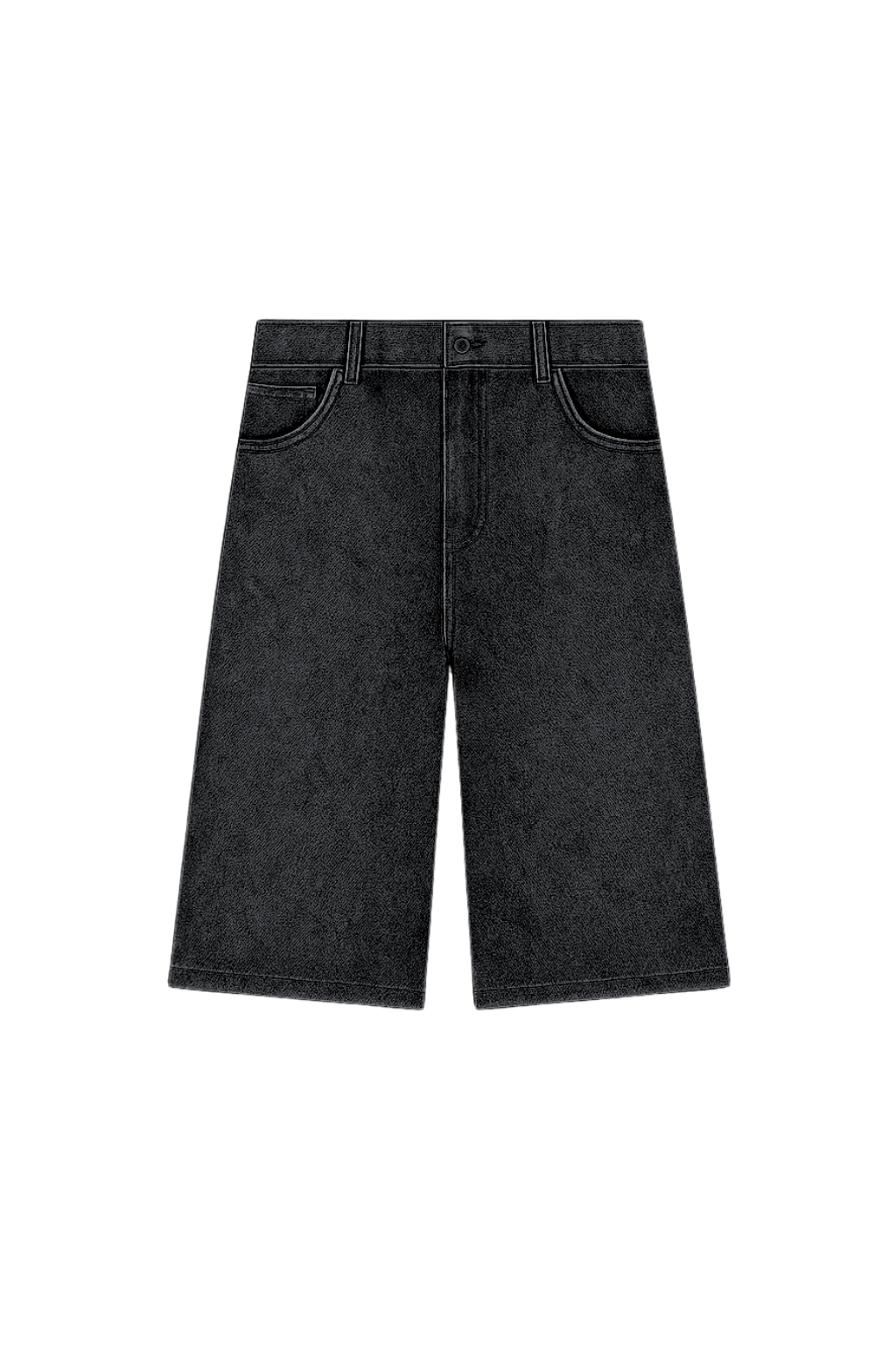 NC2 Displaced Denim Jorts