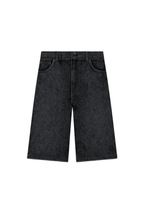 NC2 Displaced Denim Jorts