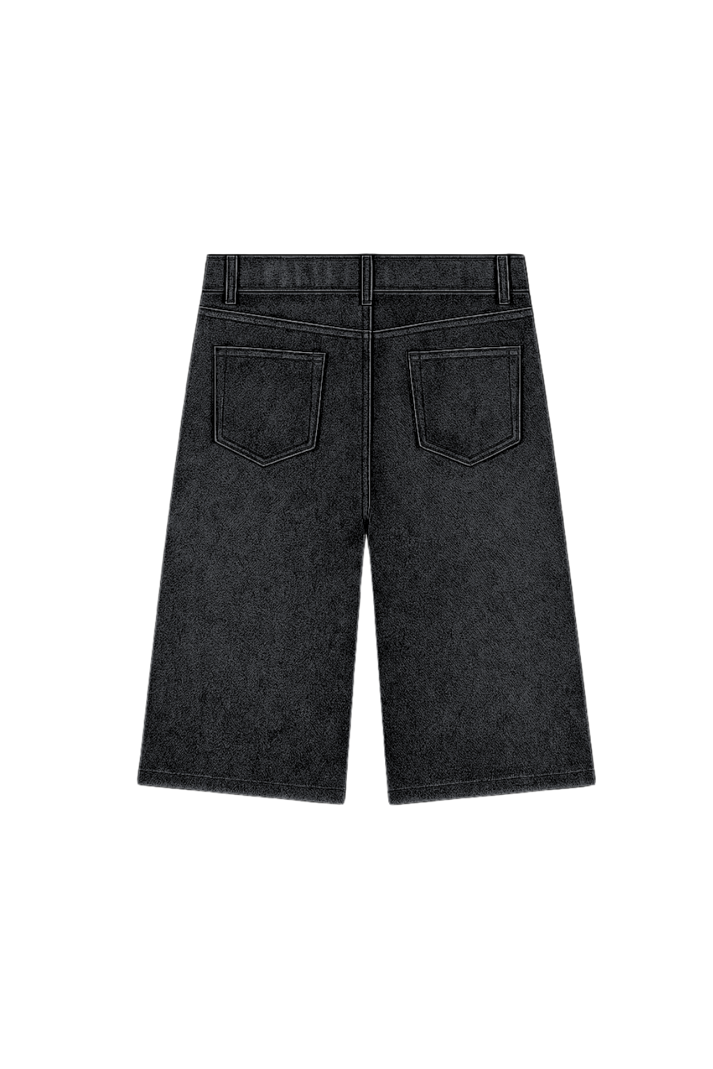 NC2 Displaced Denim Jorts